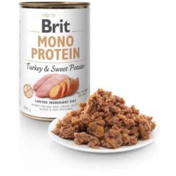 Brit Mono Protein Turkey & Sweet Potato 6x400 g kép