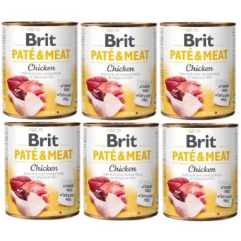Brit Paté & Meat Chicken 6x800 g kép
