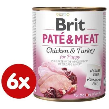 Brit Paté & Meat Puppy 6x800 g kép