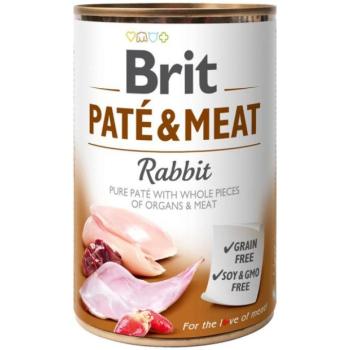 Brit Paté & Meat Rabbit 400 g kép