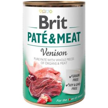 Brit Paté & Meat Venison 400 g kép