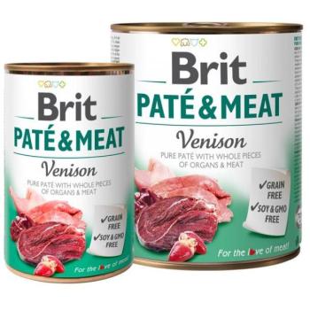Brit Paté & Meat Venison 800 g kép