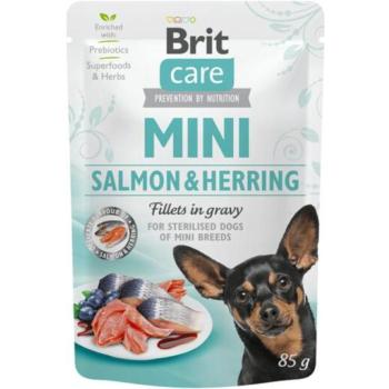 Brit Pouch Salmon & Herring 85 g kép