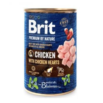 Brit Premium by Nature Adult Chicken with Hearts 6x800 g kép