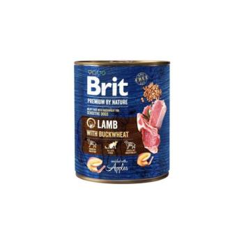 Brit Premium by Nature Adult Lamb with Buckwheat konzerv 6x400g kép