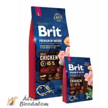 Brit Premium by Nature Adult Large Chicken 8 kg kép