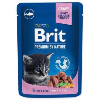 Brit Premium By Nature Kitten White Fish 100 g kép
