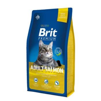 Brit Premium Cat Adult Salmon 0,8kg kép