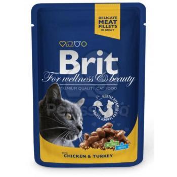 Brit Premium chicken & turkey 100 g kép