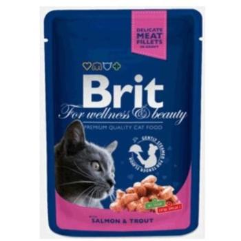 Brit Premium salmon & trout 100 g kép