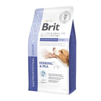 Brit Veterinary Diet Gastrointestinal Junior száraz kutyatáp - hering, borsó 2 kg kép
