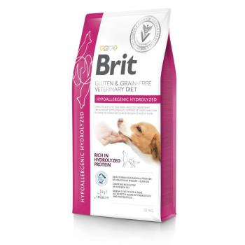 Brit Veterinary Diet Hypoallergenic Hydrolyzed - száraz gyógytáp kutyáknak 12 kg kép