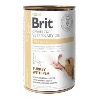 Brit Veterinary Diets Dog GF Hepatic konzerv 6x400g kép