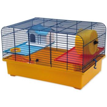 Cage Small Animals CH1 sárga és kék 49x32,5x29cm kép