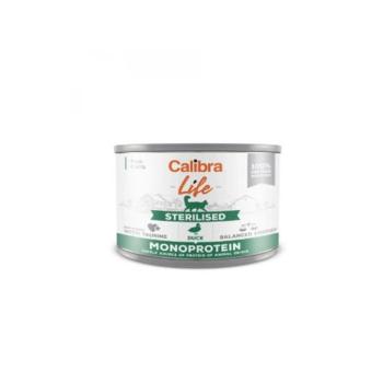 Calibra Cat Life Sterilised Duck konzerv 200g kép