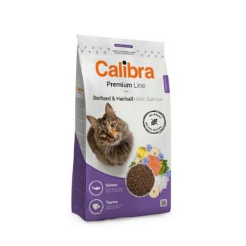 Calibra Cat Premium Line Steril.&Hairball with Salmon 10kg kép