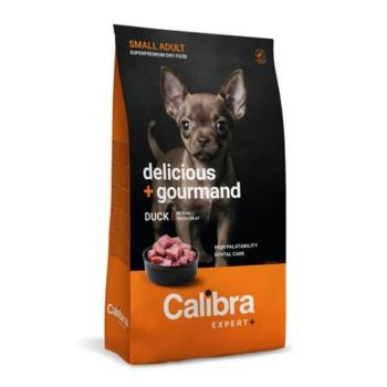 Calibra Dog EXPERT+ Adult Small Delicious & Gourmand kutyatáp 2x 6 kg kép