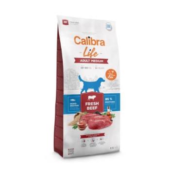 Calibra Dog Life Adult Medium Breed Fresh Beef kutyatáp 2,5 kg kép