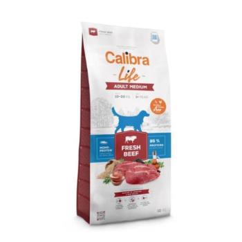 Calibra Dog Life Adult Medium Breed Fresh Beef kutyatáp 2x 12 kg kép