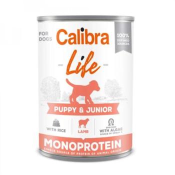 Calibra Dog Life Puppy & Junior Lamb & rice konzerv 6x400g kép