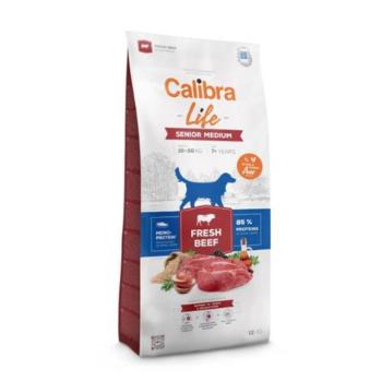 Calibra Dog Life Senior Medium Breed Fresh Beef kutyatáp 2x 12 kg kép