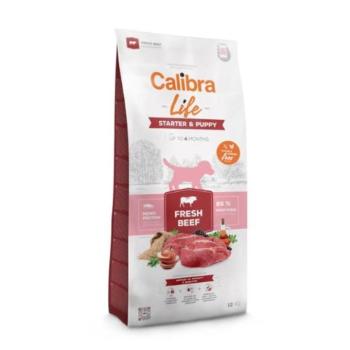 Calibra Dog Life Starter & Puppy Fresh Beef kutyatáp 2x 12 kg kép