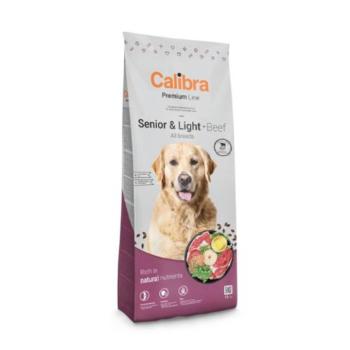 Calibra Dog Premium Line Senior & Light Beef kutyatáp 2x 12 kg kép