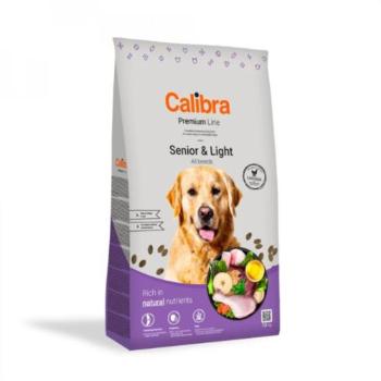 Calibra Dog Premium Line Senior & Light kutyatáp 2x 12 kg kép