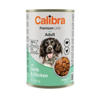 Calibra Dog Premium with Lamb&Chicken konzerv 1240g kép