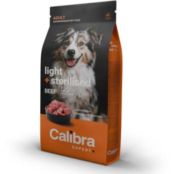 Calibra Expert+ Adult Light & Sterilised beef 2 kg kép
