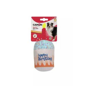 Camon Cupcake Happy Birthday poliészter játék sípolós 23cm kép