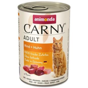 Can Animonda Carny Felnőtt marha és csirke 400g
