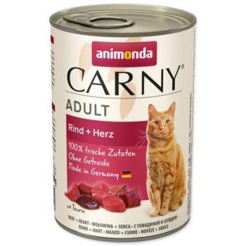 Can Animonda Carny Felnőtt marhahús és szív 400g kép
