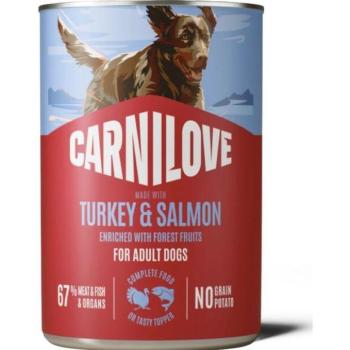 CARNILOVE Adult salmon & turkey 400 g