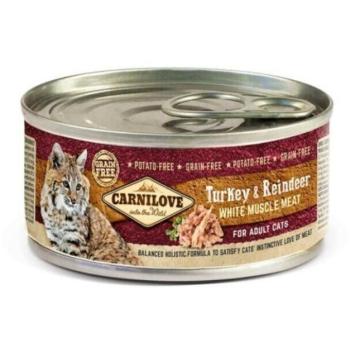 CARNILOVE Adult turkey & reindeer 100 g kép