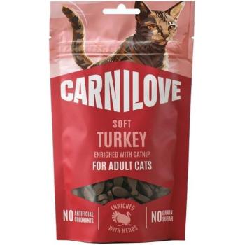 Carnilove Cat Soft Snack Turkey enriched with Catnip 50 g kép