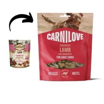 Carnilove Dog Crunchy Snack Bárányhús Vörösáfonyával 200g kép