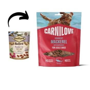 Carnilove Dog Crunchy Snack Makréla Málnával 200g kép