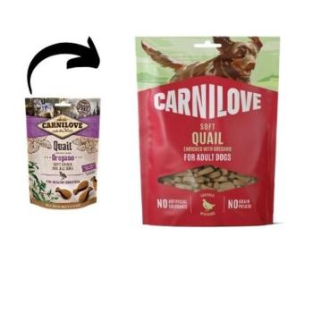 Carnilove Dog Semi Moist Fürj és Oregánó 200g kép