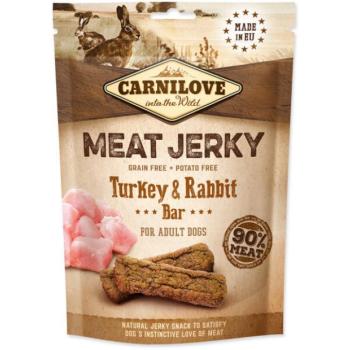 CARNILOVE Jerky Snack Turkey Rabbit Bar nyúl és pulyka 100 g kép