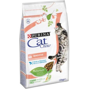 Cat Chow Sensitive salmon 1,5 kg kép