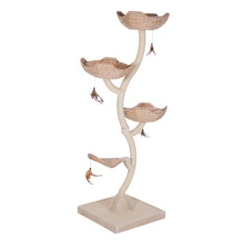 zooplus Exclusive Cat´s Flower XXL kaparófa macskáknak krémszín kép
