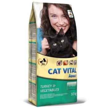 Cat Vital Adult turkey & vegetables 10 kg kép