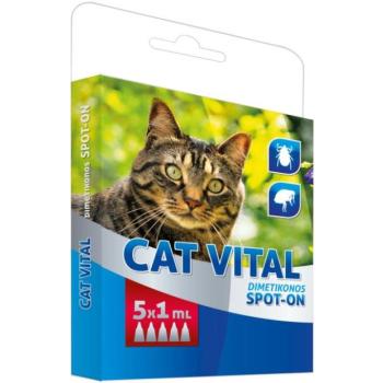 Cat Vital Dimetikonos Spot-on macskák részére