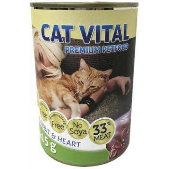 Cat Vital Rabbit & heart 415 g kép