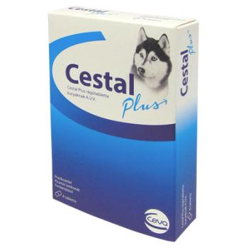 Cestal Plus rágótabletta kutyáknak 8 db kép