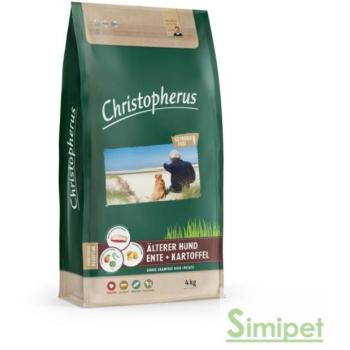 Christopherus Dog Senior Grainfree Duck&Potato 4 kg kép