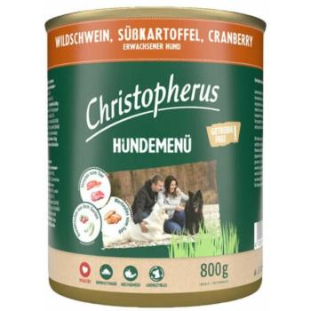 Christopherus Menu Boar & Sweet Potato & Blueberries 800 g kép