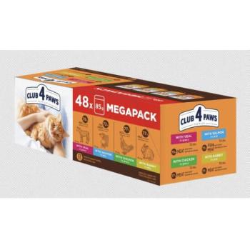 CLUB 4 PAWS Multipack 48x85 g kép