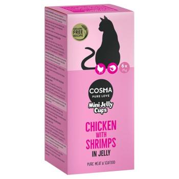 Cosma Mini Jelly Cups 24 x 25 g - Csirke & garnéla kép